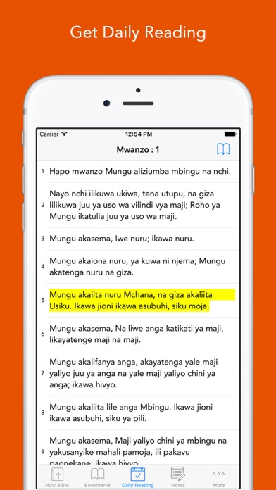 How to cancel & delete Swahili Bible: Easy to use Biblia Takatifu app for daily offline Bible book reading from iphone & ipad 2