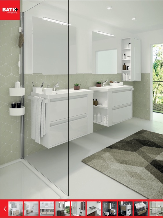 Mobiliario de baño b-smart.