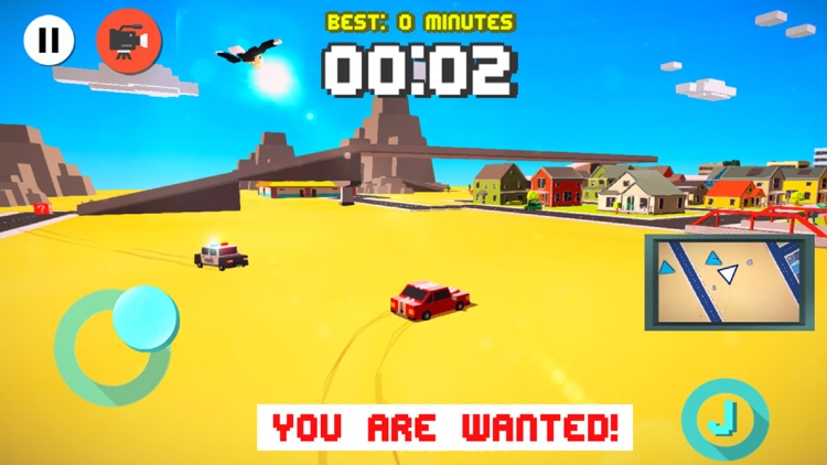 Smashy Dash - Crossy Crashy Cars and Cops - Wanted screenshot-3