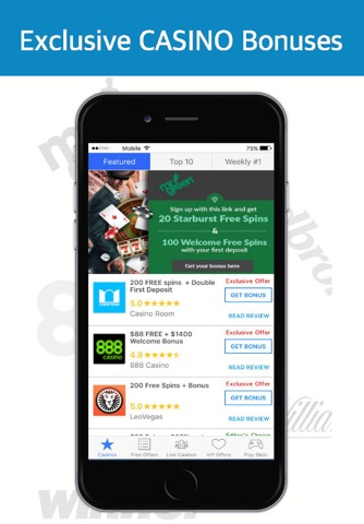 Slots Bonus App - free spins, casino bonuses & pokie reviews for casino players screenshot 3