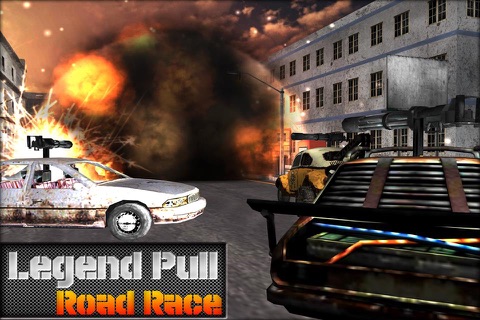 Legend Pull-Back Road Racer - Extreme Road Warrior Car Racing screenshot 4