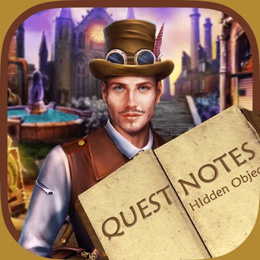 Quest Notes - Hidden Object Mystery Icon