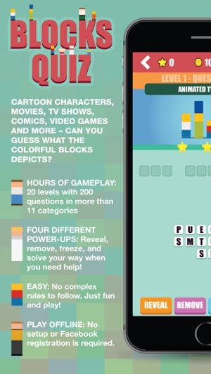 Blocks Quiz – The Brain Tickling Trivia!