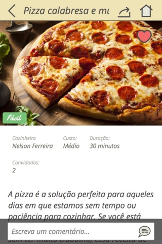 Recetas de Pasta y Pizza screenshot 2