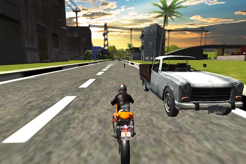 Highway Bike Rider : Moto Stunt Race screenshot 3