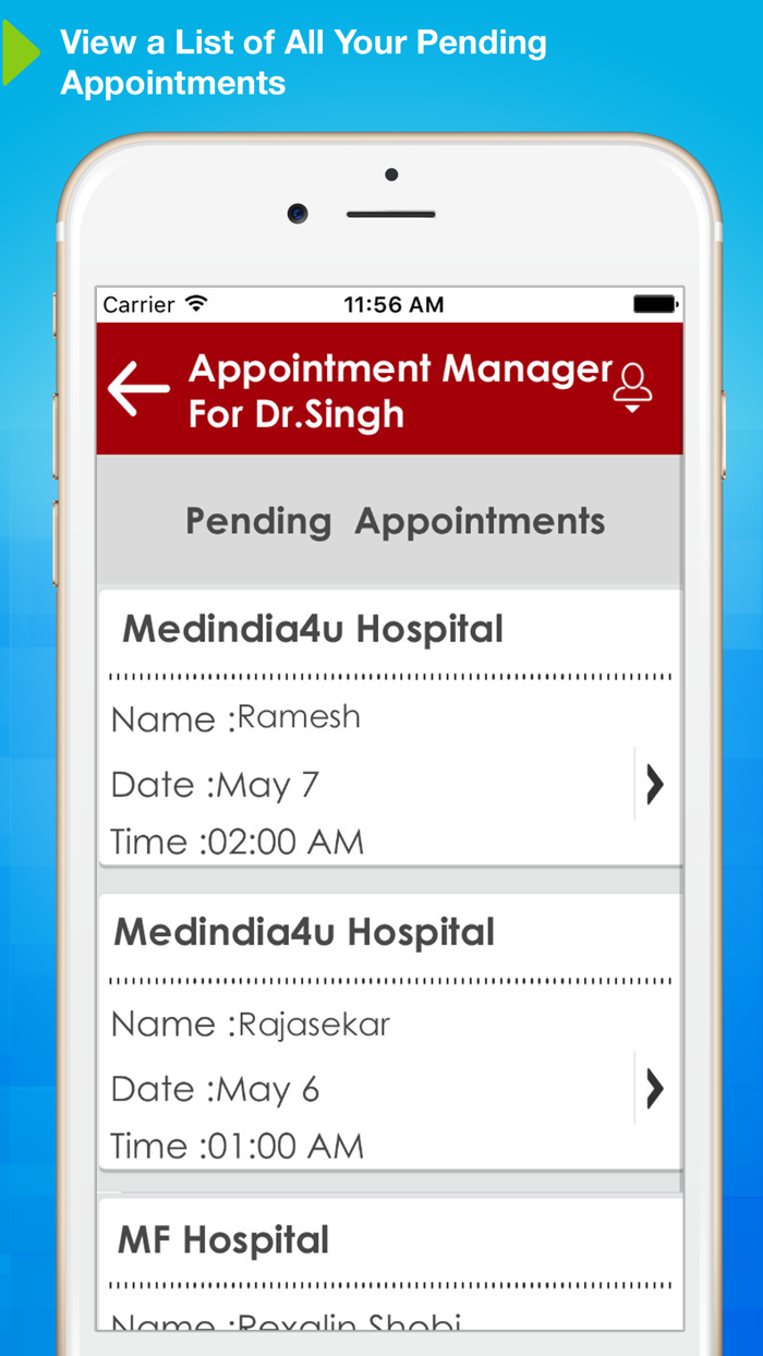 Appointment Manager for Doctors