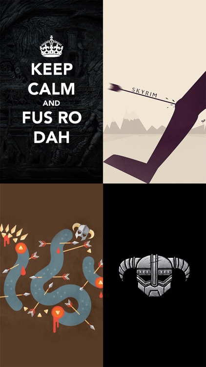 HD Wallpapers Skyrim Edition