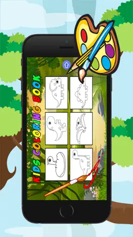 Game screenshot Dinosaur Coloring Book for Kid Games mod apk