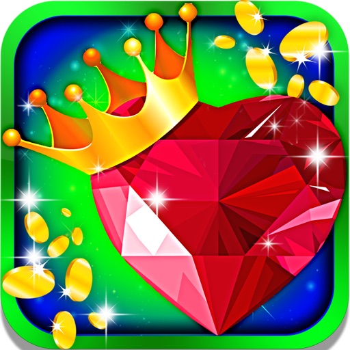 Golden Gem Slots: Join the glorious jackpot quest and win lots of digital silver coins iOS App