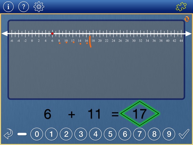 Number Line Math 3-6