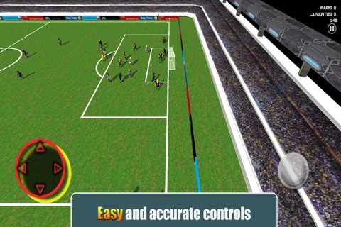 Euro League Football Deluxe screenshot 2