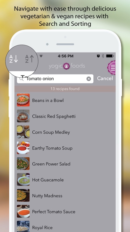 YogicFoods - Vegetarian recipes to detox your body and balance your chakras using Kundalini yoga screenshot-4