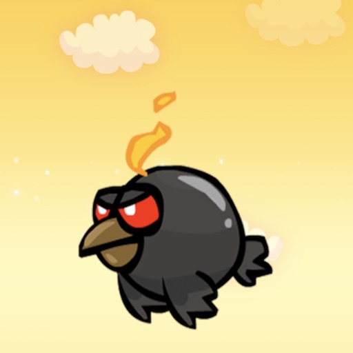 Blackk Bird Icon