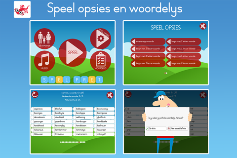 Spel Pret in Afrikaans - náhled