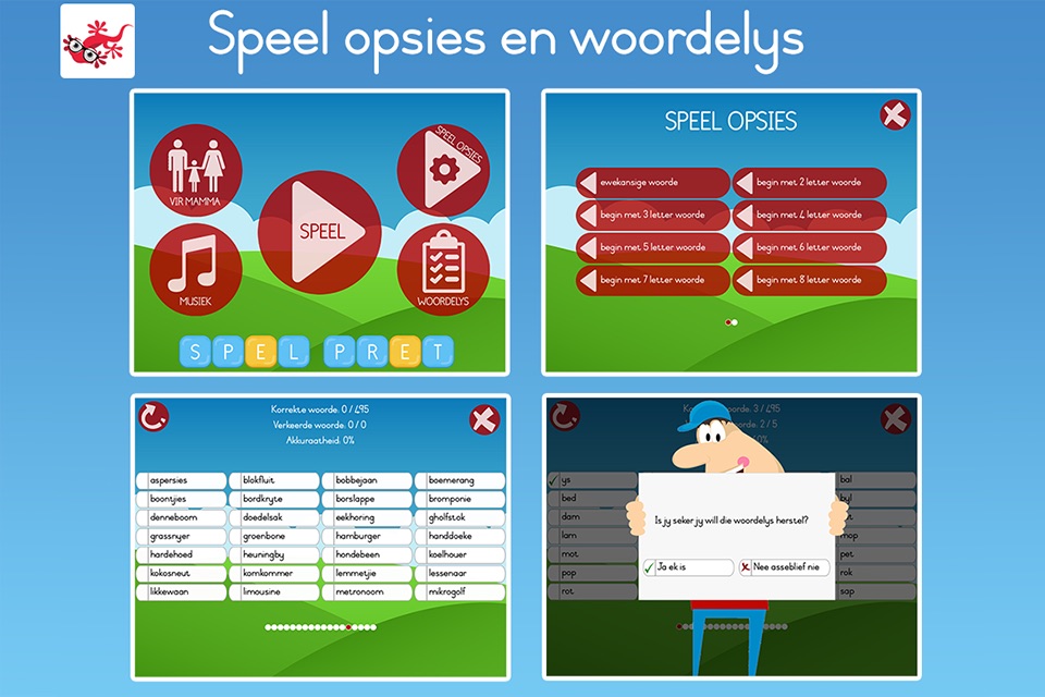 Spel Pret in Afrikaans screenshot 3