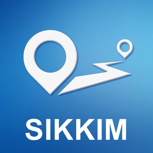 Sikkim, India Offline GPS Navigation & Maps icon