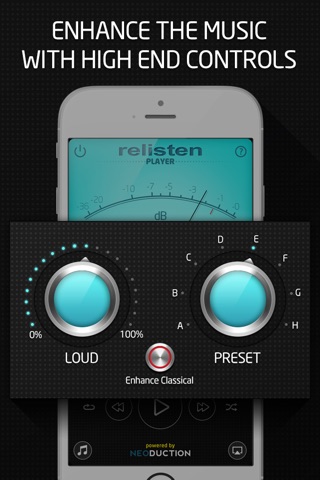 Relisten Player, the music optimiser screenshot 3