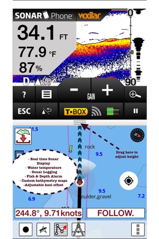 Marine Navigation - Denmark - Offline Gps Nautical Charts for Fishing, Sailing and Boating screenshot 2