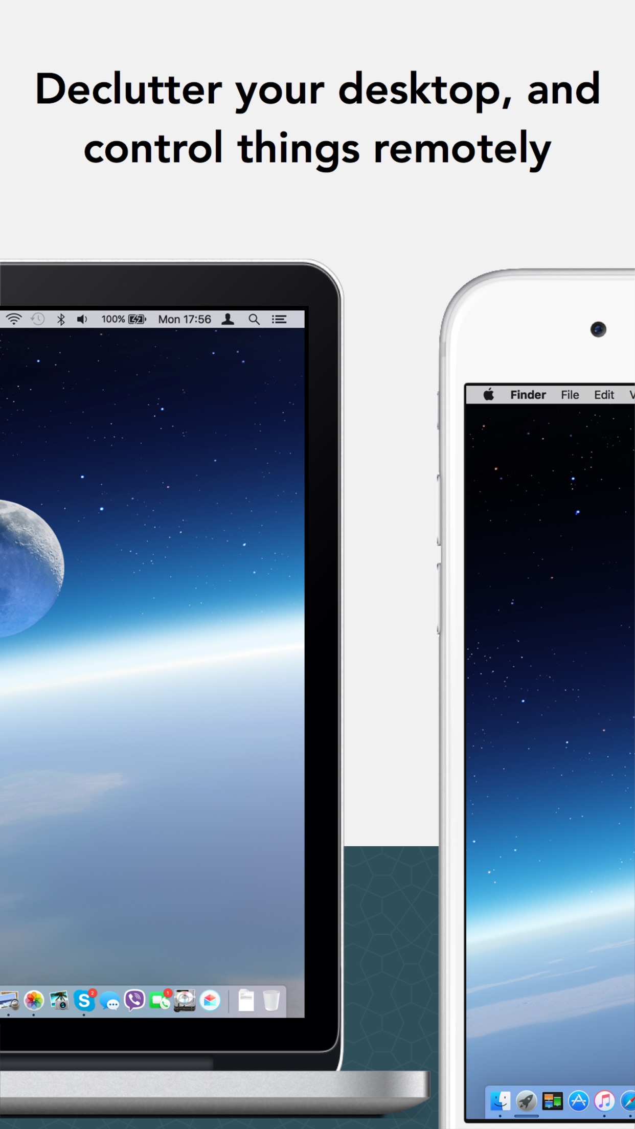 Screenshot do app iDisplay
