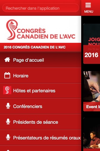 CongrèsAVC screenshot 3