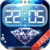 Clock Diamond & Jewellery Alarm : Music Wake Up Wallpapers , Frames and Quotes Maker For Free