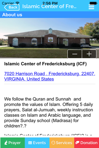 IslamicCenterofFrederickburg screenshot 3