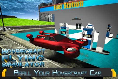 Hovercraft Flying Adventure Simulator 3D screenshot 3