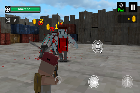 Pixel Z Hunter 3D screenshot 4