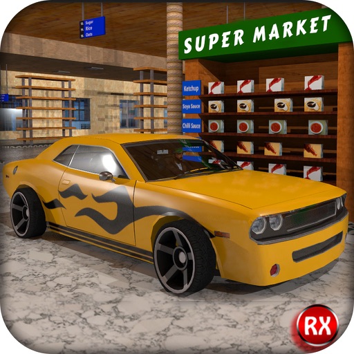 Super-Market Car Drive Thru: Futuristic City Auto Shopping 3D iOS App