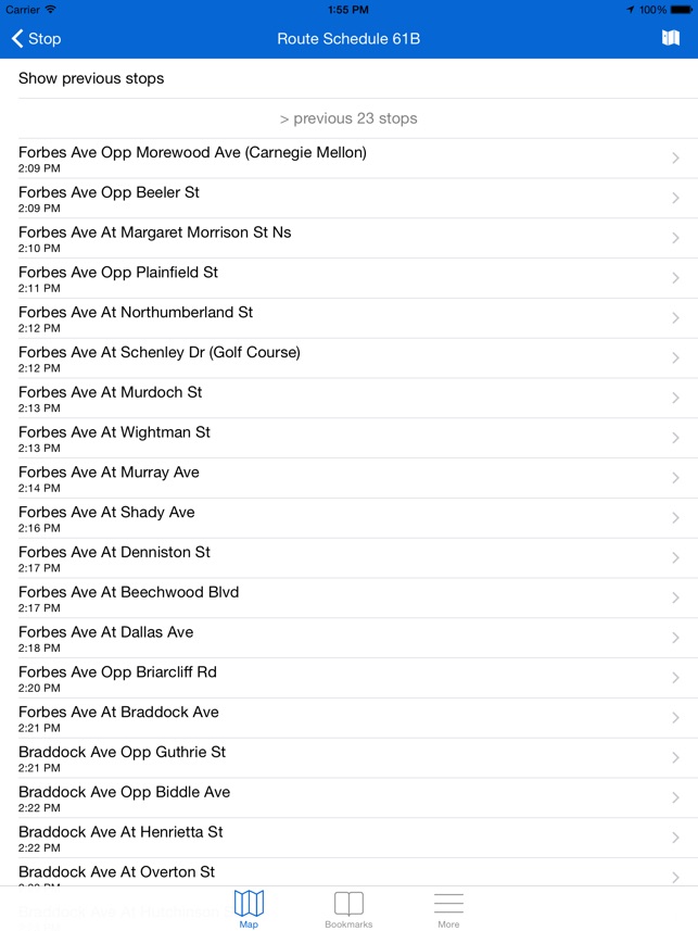 61b Bus Schedule Pdf