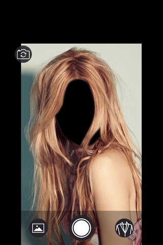 Long Haire Styles - Photo montage with own photo or camera screenshot 2