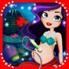 Mommy's Little Mermaid New Baby Salon Story - My Newborn Care Spa Hospital Doctor Games for Girls & Kids