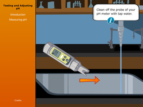 Virtual Labs: Adjusting pH screenshot 3