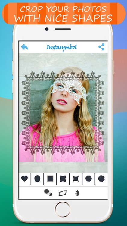 Color Frames & Nice Shapes Image Editor
