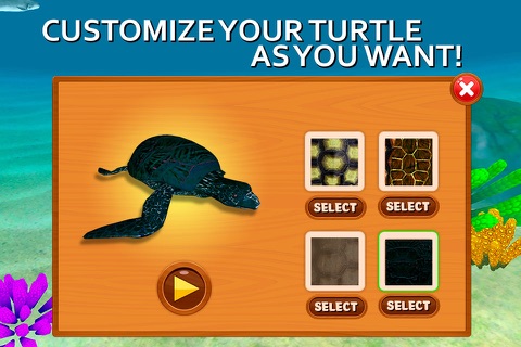 Ocean Turtle Survival Simulator 3D Full screenshot 4