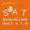 SAT词汇-Wordly Wise 3000(Book 5、6、7、8) 北美3000核心词汇 教材配套游戏 单词大作战系列