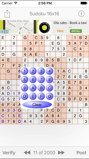 Sudoku 16x16 Game(圖2)-速報App