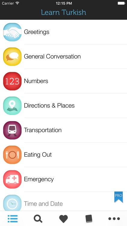 Learn Turkish - Phrasebook for Travel to Turkey screenshot-3