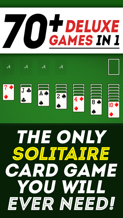 How to cancel & delete Solitaire 70+ Card Games in 1 Premium Version : Tripeaks, Klondike, Hearts, Pyramid, Plus More! from iphone & ipad 1