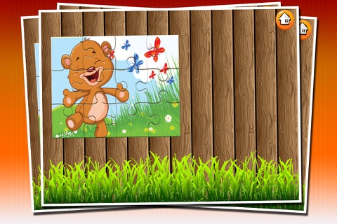 Safari Wildlife Animals Jigsaw Puzzles For kids - Cute Animal Jigsaw Puzzles Learn for preschool kids boys and girls screenshot 3