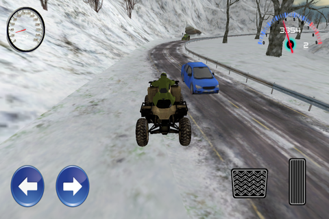 ATV Racing in tough road screenshot 4