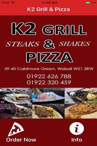 K2 Grill & Pizza screenshot 2