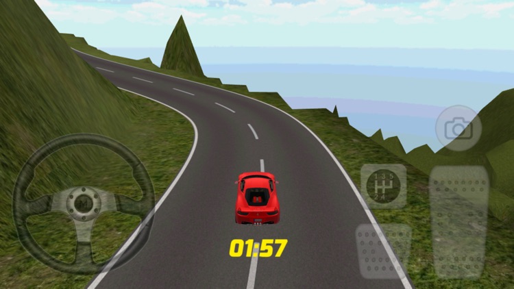 Red Car Drift Game 3D