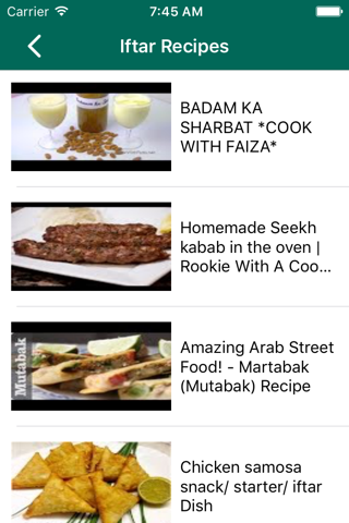 Iftar Recipes in Urdu screenshot 2