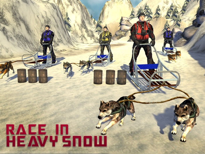 Snow Dog Sledge Simulator 3D