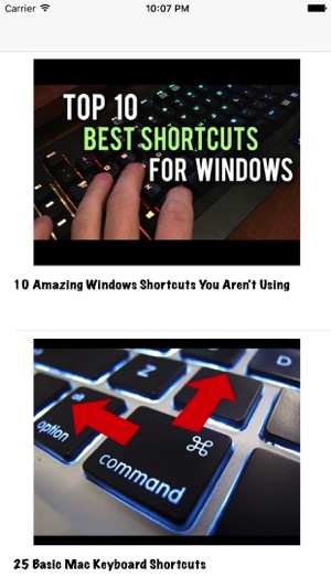 Keyboard Shortcuts(KS)