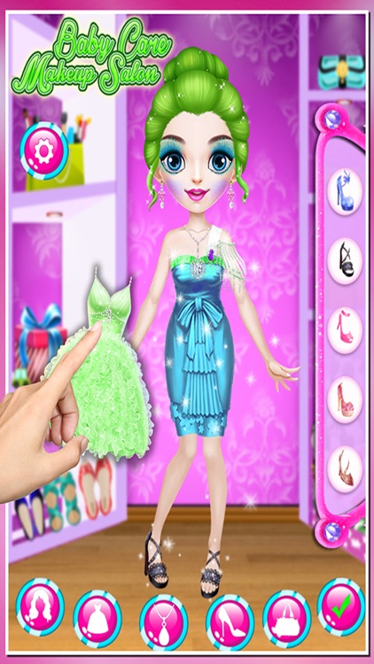 Baby Care Makeup Salon - Makeover Free Games for kids & girls