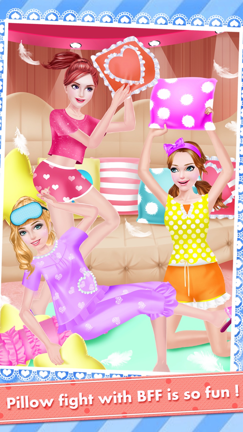 High School PJ Party - Girls Sleepover Salon with Summer SPA, Makeup & Makeover Games hack tool