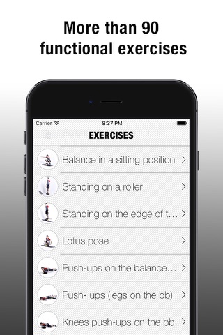 Balance board - exercises screenshot 3