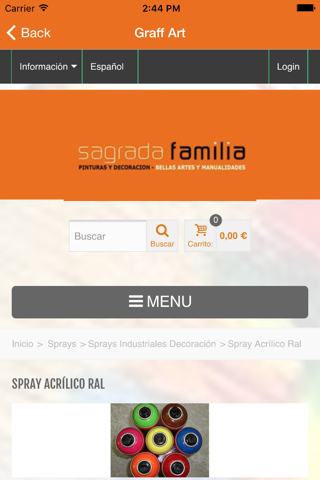 Pinturas Sagrada Familia screenshot 3